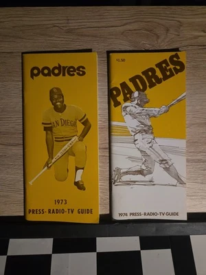 1973~1974 San Diego Padres Press-Radio-TV Guide  - Image 1 of 4