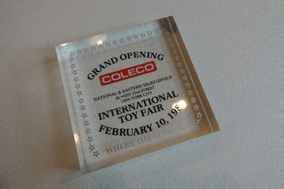 COLECO Fabricante de Videojuegos Portátil Coleco Telstar Consola TOY FAIR PLACA S3 Foto 1 de 4