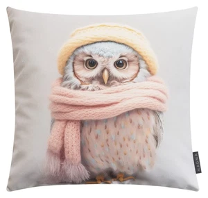 MAGMA Kissen EULE LBH 45x45x8 cm bunt Dekokissen - Bild 1 von 2