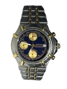 KRIEGER SWISS AUTOMATIC CHRONOMETER, 2-Tone, Not Running Properly - Bild 1 von 8