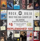 ALL $5 BUY 5 GET FREE SHIP BUILD YOUR LOT 80s 90s ROCK POP METAL CASSETTE TAPES