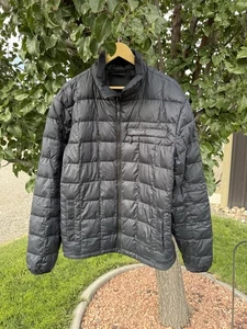 MARMOT Herren Large 600 Fill Daunen gefütterte Jacke schwarz durchgehender Reißverschluss - Bild 1 von 10