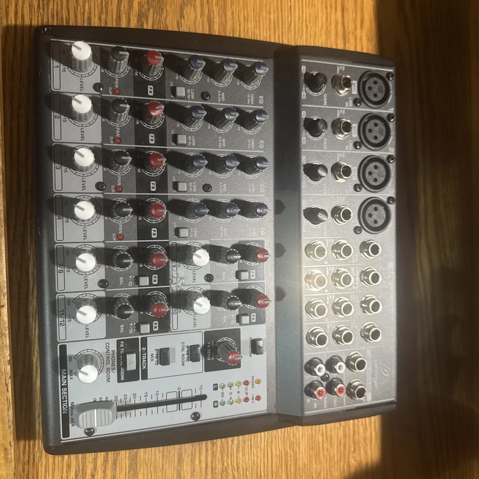 Behringer Xenyx 1202 Mixing Console See Description For Power Supply Link - Image 1 of 2
