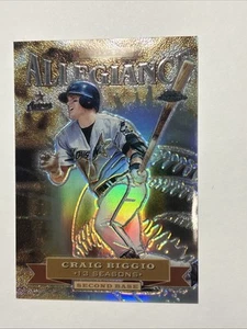 2000 Topps Chrome - Topps Allegiance Craig Biggio #TA14 refractor/100 ¡RARO! - Imagen 1 de 5
