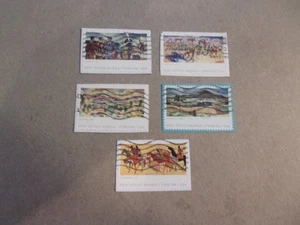USA Used, 2019 Issue, Post office Murals, (Set of 5) Scott #5372-76 - Picture 1 of 1