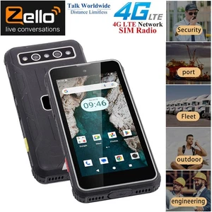 MINI 4G LTE Android 14 Rugged Outdoor Cell Phone PTT Walkie Talkie Radio UNIWA - Picture 1 of 14