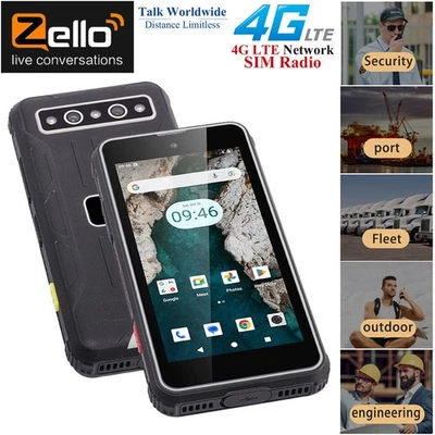 MINI 4G Rugged Phone Android 14 Walkie Talkie Outdoor POC Radio Unlocked UNIWA - Image 1 of 4