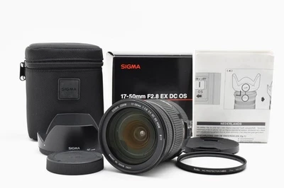 Sigma 17-50mm F/2.8 EX DC OS HSM Lens for Canon w/Box From Japan Near Mint - image 1 of 4