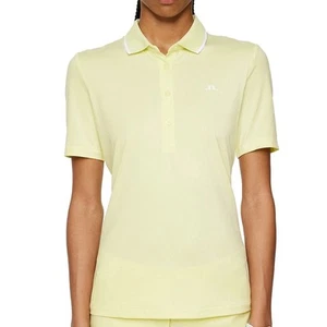 J. Lindeberg Golf Mindy Polo Size Small Yellow Women's Ladies - Picture 1 of 11