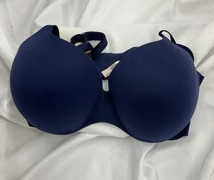 Victoria's Secret Incredible Perfect Shape BH 38DD blau verstellbare Träger - Bild 1 von 5