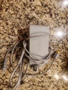  Alimentatore adattatore CA OEM originale Nintendo Wii U WUP-002 USA testato funziona Fs - Foto 1 di 2