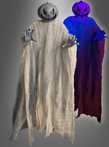 Kürbis Geist 90cm im UV Licht leuchtend - Bild 1 von 3