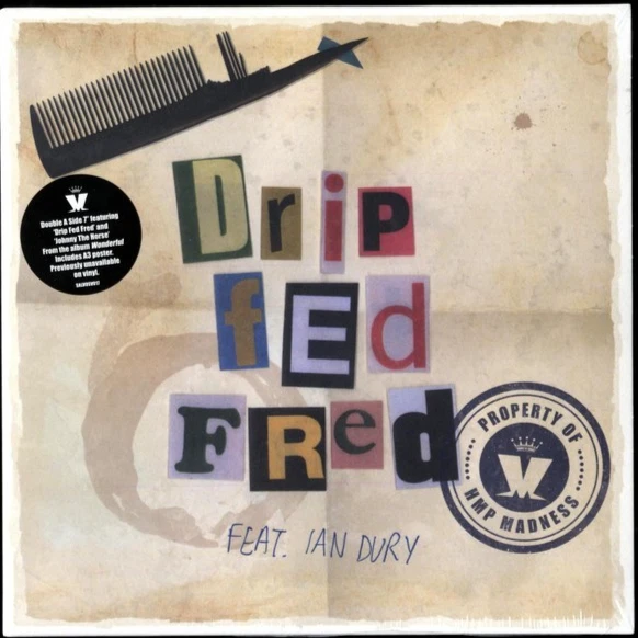 Madness feat. Ian Dury – Drip Fed Fred - Vinyl incl A3 Poster Johnny The Horse - Bild 1 von 1