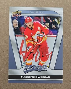 MacKenzie Weegar - Calgary Flames - 2025-26 UD MVP Hockey - Short Print SP #206 - Picture 1 of 2