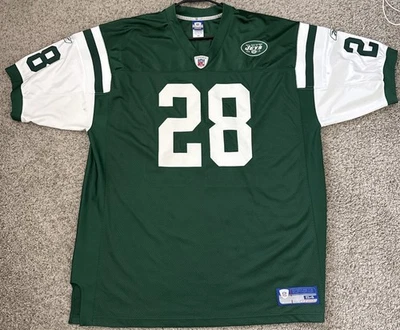 CAMISETA DE FÚTBOL DE COLECCIÓN CURTIS MARTIN NEW YORK JETS NFL REEBOK PARA HOMBRE TALLA 54 3XL Foto 1 de 4