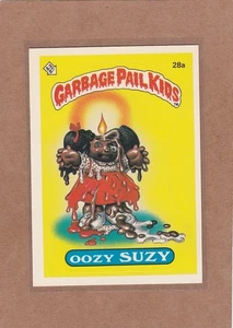1985 Topps Garbage Pail Kids Oozy Suzy #28A Matte NM/NMMT *A38285 - Bild 1 von 1