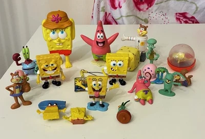 Lote de 20 - Bob Esponja Pantalones Cuadrados Juguetes Coleccionables - Lote Mixto de Juguetes y Figuras Foto 1 de 4