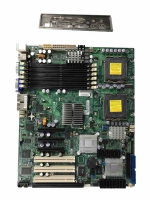 Supermicro X7DCL-3 Server Motherboard 2xLGA771 6xDDR2 ECC ATX 6xSATA/SAS RAID - Image 1 of 3