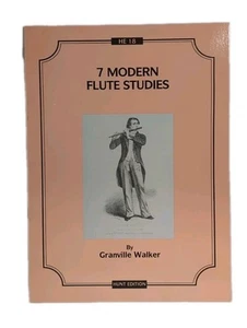 7 Modern Flute Studies - Granville Walker - Picture 1 of 4