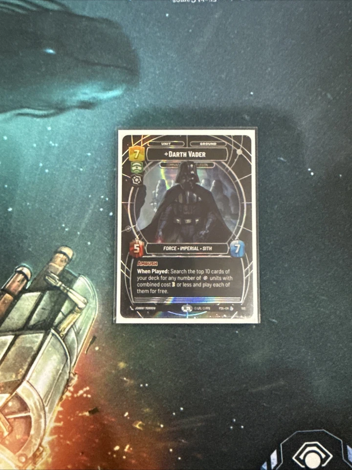 Star Wars Unlimited Darth Vader Day 3 Galactic Championship Exclusive - Image 1 of 1
