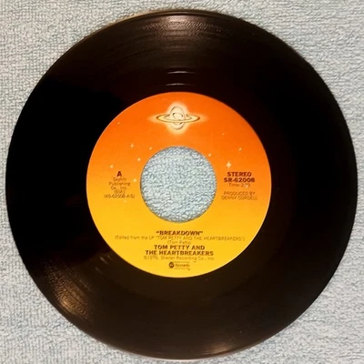 1976 Tom Petty And The Heartbreakers - Breakdown - Shelter SR-62008 Rock 7" NM- Foto 1 de 3