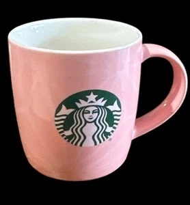 Starbucks 11 Oz Pink Coffee Cup (2022) Microwave & Dishwasher Safe Collectible - Picture 1 of 3