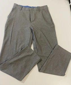 Izod Boys Dress Pants, Gray, Straight Leg Pants Size 18 Regular - Picture 1 of 8