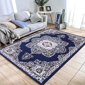 Classic Traditional Oriental RUGS Persien Area Rug Bordered Medallion CARPET - Picture 1 of 6