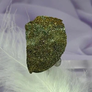 Raro cristal de hematita arco iris iridiscente pieza natural 25g SN56061 - Imagen 1 de 4