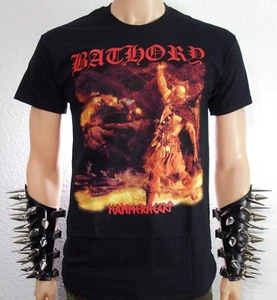 Bathory (Hammer Heart) Band T-Shirt - Picture 1 of 4