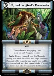 Legend of the Five Rings L5R CCG SoD Seeds of Decay Extend the Soul's Boundaries - Picture 1 of 1