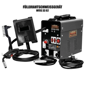 Mauk Fülldraht Schweißgerät MFDS 33 B2 Fülldrahtschweißgerät Schweißdraht - Bild 1 von 6