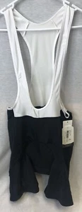NEW Santic Sports Men's Bib Shorts Black & White M Bike Bicycle Cycling Outdoors - Picture 1 of 17