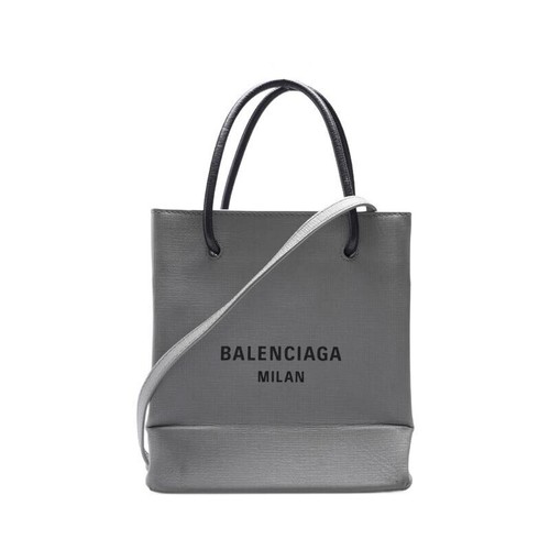 Borsa tote Balenciaga grigia Shopping XXS