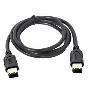 Firewire 6 Pin to 6 Pin 60 Inch (5ft) Cable: - Picture 1 of 2