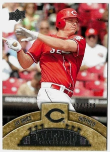 Jay Bruce 2009 Upper Deck Ballpark Collection #38 /699 Cincinnati Reds Baseball - Picture 1 of 3