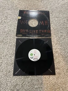 Billy Bragg days like these 12" vinyl Record 3 song festive 45 rpm - Picture 1 of 3