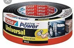 Cinta Americana Tesa Extra Power Universal black 50mx50mm - Imagen 1 de 1
