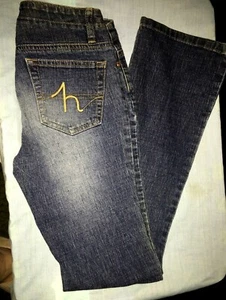 Tommy Hilfiger Luy Luy Boot Cut Denim Jeans Girls Sz 9 - Picture 1 of 6