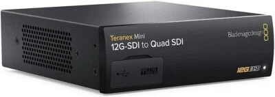Blackmagic Design Teranex Mini 12G-SDI to Quad SDI Converter – CONVNTRM/DB/SDIQD - Image 1 of 4