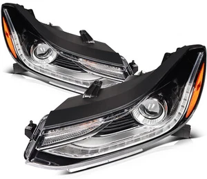 Headlights Assembly Left+Right For 2017-2022 Chevy Trax w/LED DRL Headlamp - Picture 1 of 9