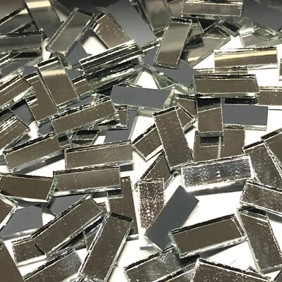 Piezas de borde de azulejo de mosaico de vidrio espejo Foto 1 de 4