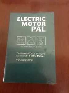 ELECTRIC MOTOR PAL REFERENCE HANDBOOK BY PAUL ROSENBERG - Picture 1 of 1