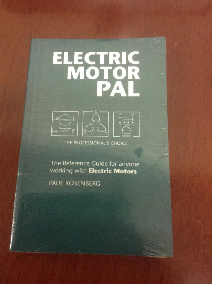 ELECTRIC MOTOR PAL REFERENCE HANDBOOK BY PAUL ROSENBERG - Image 1 of 1