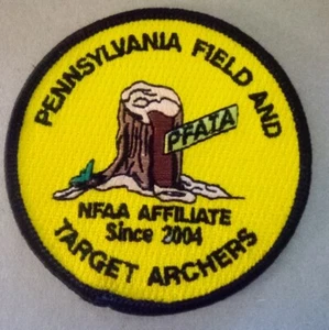 Parche Pennsylvania Field & Target Archers afiliado de la NFAA desde 2004 - Imagen 1 de 2