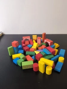Kids Wooden Blocks, Building Blocks - Picture 1 of 8