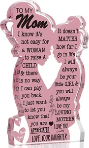 Mom Gifts from Daughter Christmas Gift for Mom, Mom Birthday Ideas Gift Cool Mot - Picture 1 of 12