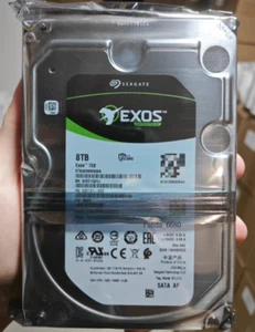 Seagate Exos 7E8 8TB 7200RPM SATA 6.0GB/s 256MB 3.5" Hard Drive - ST8000NM000A - Afbeelding 1 van 4