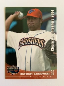 Hayden Gardner 2004 Clearwater Threshers Set Squadra Baseball MiLB Phillies - Foto 1 di 2