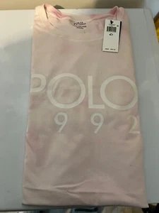 Polo Ralph Lauren Herren Big and Tall Polo PINK 1992 Grafik T-Shirt Neu mit Etikett 4XLT - Bild 1 von 9